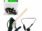 Zestaw mini Skype słuchawka douszna z mikrofonem