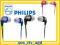 Philips słuchawki GUMKI SHE 3680 czarne