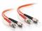 Patchcord światłowodowy 50/125 duplex ST-ST 1.0m