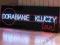 LED REKLAMA ZEWNĘTRZNA DORABIANIE KLUCZY 130x40 cm