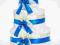 Tort pampers prezent chrzciny urodziny roczek Wwa Tort pampers prezent chrzciny urodziny roczek Wwa