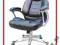 Krzesło biurowe fotel szefa skóra PU    BS004