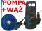 POMPA DO BRUDNEJ I CZYSTEJ WODY 1550 WATT +WĄŻ10m