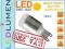 MINI G9 12 LED 3629 SMD 125lm Ciepła GW 24 msc