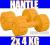 HANTLE, HANTELKI WINYLOWE 2x 4 KG BODY SCULPTURE!!