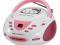 boombox dla dziecka HELLO KITTY RÓŻOWY CD radio