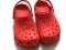 CROCS SANDAŁY KLAPKI PIANKA roz.2/4 MALINOWE IDEAŁ