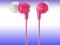 Słuchawki dokanałowe SONY MDR-EX10LP Różowe