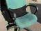 Komis GIGANT - Krzesło obrotowe zielone TANIO