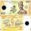 ~ Brunei $20 POLIMER 2007 Kwiat Wilec 40lat PIEKNY