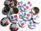 ** Przypinki - komplet 1000 szt - dowolne wzory **