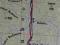 Velka Fatra mapa z kolejami leśnymi 1958r.