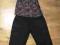 Spodnie CIĄŻOWE r.36 + bluzka ciążowa/do karmienia