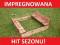 IMPREGNOWANA PIASKOWNICA Z ŁAWECZKAMI 120x120 HIT!