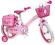 ROWEREK ROWER 16" HELLO KITTY+ PROWADNIK ####