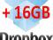 Dropbox +16GB powiększenie na zawsze! Niska cena!
