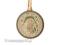 ZŁOTY MEDALIK CHRZEST KOMUNIA ŚW. GRAWER GRATIS