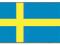 SZWECJA, FLAGA SZWECJI 90 x 150 - Nowa, FV