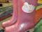 Księżniczkowe kalosze gumowce Barbie różowe, r. 24