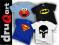 KOSZULKI ELMO SUPERMAN BATMAN PUNISHER roz.122