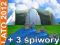 ZESTAW NAMIOT 6 OSOBOWY + 3 ŚPIWORY TANIO!