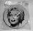 OKRĄGŁE METALOWE ETUI NA PŁYTY MARILYN MONROE 24SZ