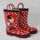 KALOSZE kaloszki red grochy DISNEY MICKEY Miki 31
