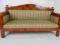 SOFA BIEDERMEIER Z 1840 ROKU. MAHOŃ