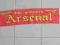 Szalik piłkarski ARSENAL LONDYN