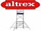 Rusztowanie aluminiowe jezdne ALTREX wys.rob 7,80m