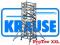 Rusztowanie aluminiowe rusztowania KRAUSE 6,30 rob