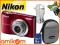 APARAT NIKON COOLPIX L25 KARTA 8GB ETUI ŁAD + 2AKU