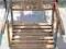 STARE KRZESŁO SKŁADANE