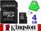 KINGSTON KARTA PAMIECI 4GB MICROSD prezent ADAPTER