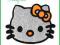 APLIKACJE naprasowanki kotek HALLO KITTYbuziaPOMAR