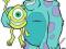 monsters inc naklejki