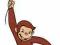 curious george naklejki