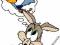 DAFFY DUCK BUGS BUNNY TAZ ROAD RUNNER naklejki