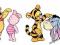 WINNIE THE POOH TIGGER  naklejki