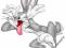 DAFFY DUCK BUGS BUNNY TAZ ROAD RUNNER naklejki
