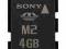 Karta pam. Sony Memory Stick 4GB M2 *52998