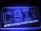 Reklama Neon CSI: MIAMI LAS VEGAS NEW YORK szyld