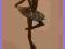 Smukła zwiewna baletnica akt brąz syg Paryż bcm