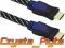 Kabel HDMI/HDMI z oplotem 5metrów Wersja 1,4 do 3D