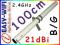 #HIT# NAJMOCNIEJSZA Yagi #21dBi 100cm# 10M/RP-SMA