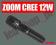 Mocna latarkę z diodą Cree Q5 12 wat ZOOM !!!