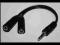AB4 ROZGAŁĘŹNIK AUDIO JACK M /2xJACK F ROZDZIELACZ