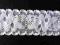 Gumo-koronka biała szer.3cm P317' - 15m