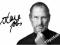 Autograf Steve Jobs