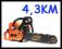 PIŁA PILARKA SPALINOWA  KSO 4,3KM-45cm Wys.0zł